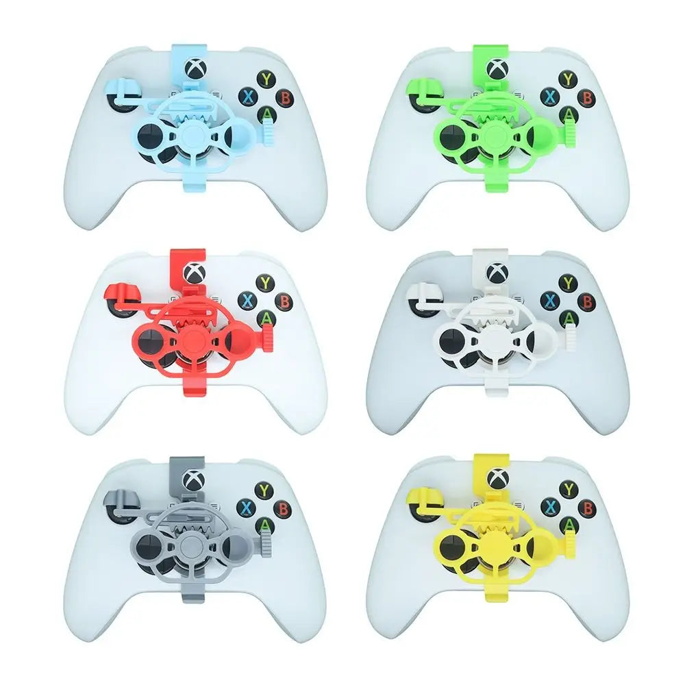 Mini Steering Wheel Attachment for Xbox Controller    הגה מיני למשחקי מרוצים לשלט אקס-בוקס