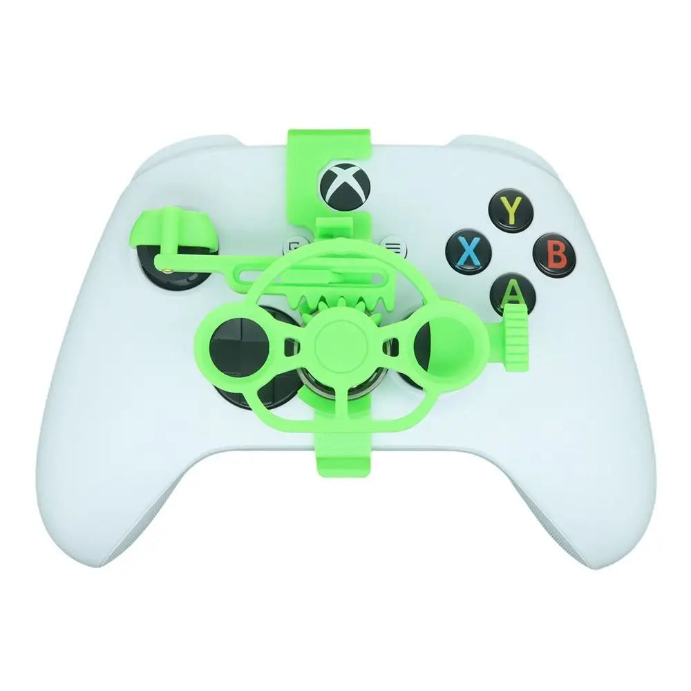 Mini Steering Wheel Attachment for Xbox Controller    הגה מיני למשחקי מרוצים לשלט אקס-בוקס