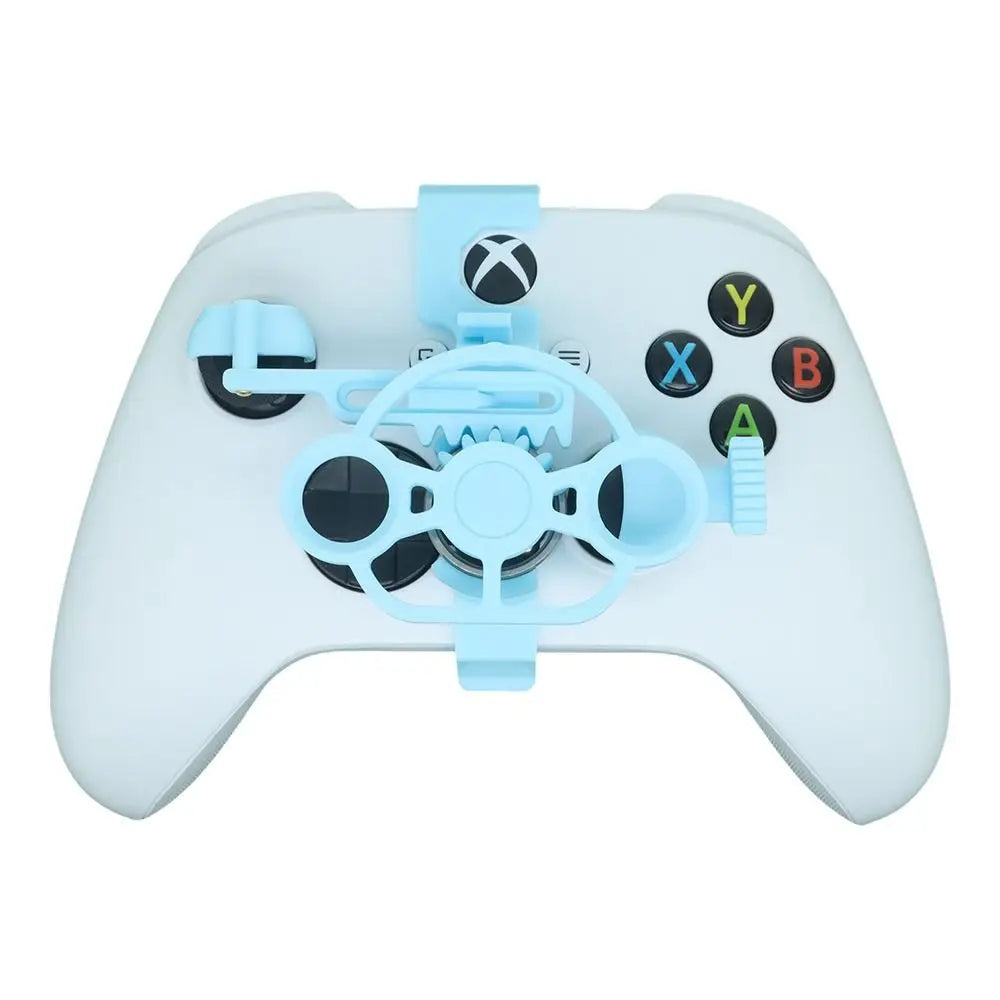 Mini Steering Wheel Attachment for Xbox Controller    הגה מיני למשחקי מרוצים לשלט אקס-בוקס