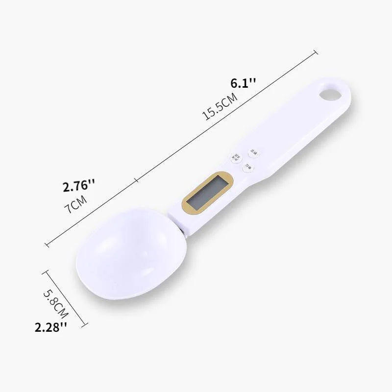 Precision Digital Measuring Spoon Scale         כף מדידה דיגיטלית חכמה ומדויקת
