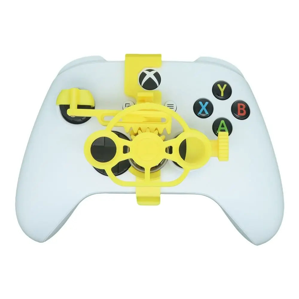 Mini Steering Wheel Attachment for Xbox Controller    הגה מיני למשחקי מרוצים לשלט אקס-בוקס