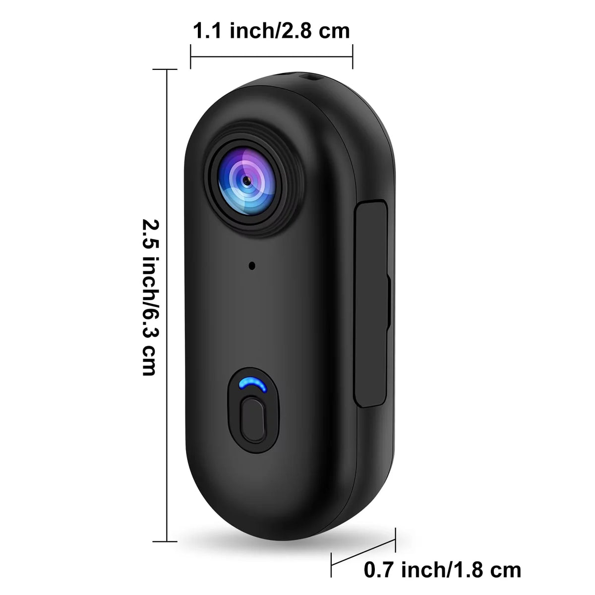 4K POV Sports Action Camera – Wearable Hands-Free Recording     מצלמת אקסטרים POV – צילום גוף בחופשיות מלאה