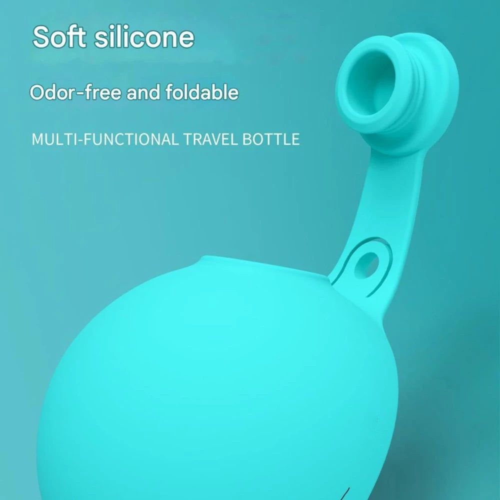 2-in-1 Portable Pet Water Bottle & Bowl       בקבוק מים נייד 2 ב-1 לטיולים עם חיות מחמד
