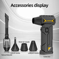 Powerful Turbo Jet Fan – Portable High-Speed Air Duster        מפוח אוויר טורבו עוצמתי – לניקוי יסודי ומהיר
