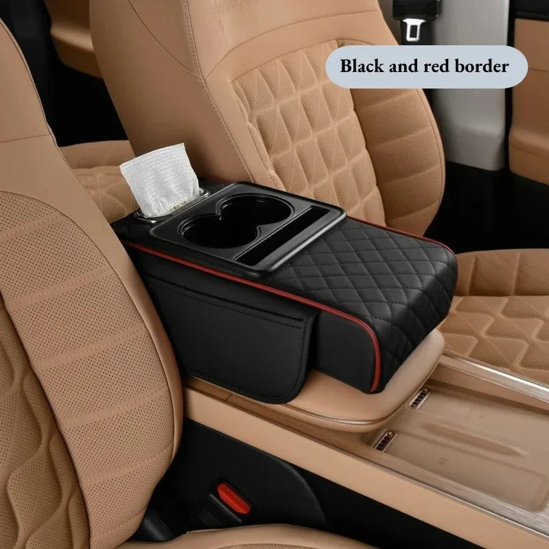 Comfort Car Armrest & Organizer   משענת יד ארגונומית ומארגז מולטי-פונקציונלי לרכב