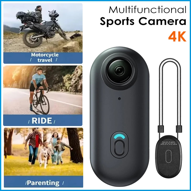 4K POV Sports Action Camera – Wearable Hands-Free Recording     מצלמת אקסטרים POV – צילום גוף בחופשיות מלאה