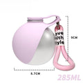 2-in-1 Portable Pet Water Bottle & Bowl       בקבוק מים נייד 2 ב-1 לטיולים עם חיות מחמד