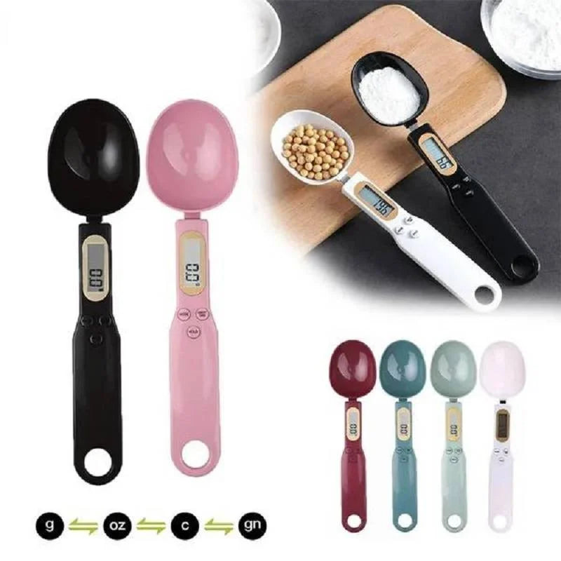 Precision Digital Measuring Spoon Scale         כף מדידה דיגיטלית חכמה ומדויקת