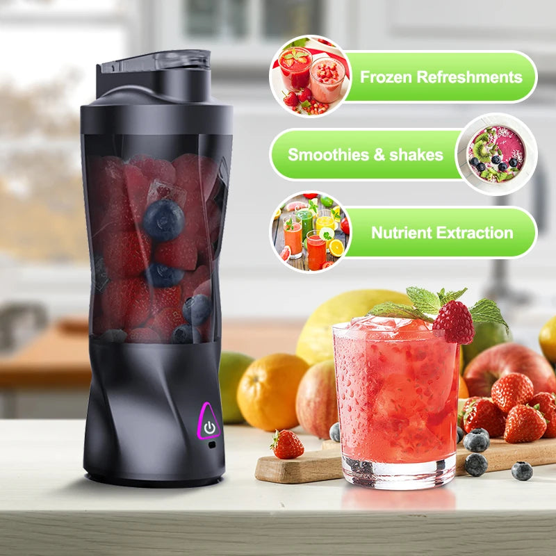 Winle Portable 700ml Blender     בלנדר נייד 700 מ"ל – שייקים בכל מקום